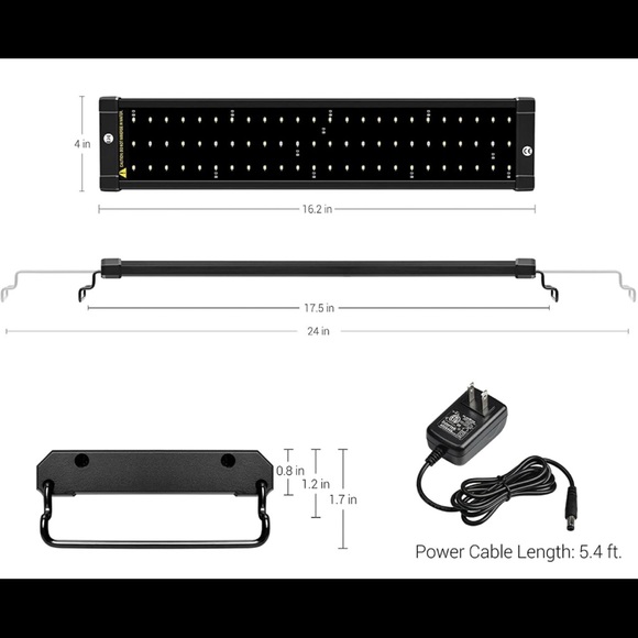 Fish Nicrew Classicled Aquarium Light Fish Tank Light With Extendable
